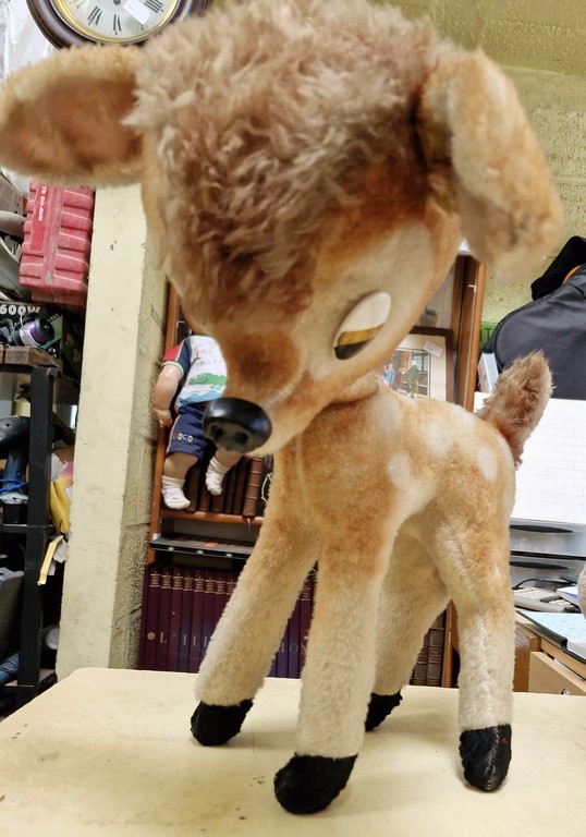 Peluche BAMBI vintage des 60's