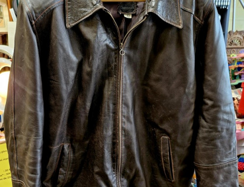 Veste en cuir
