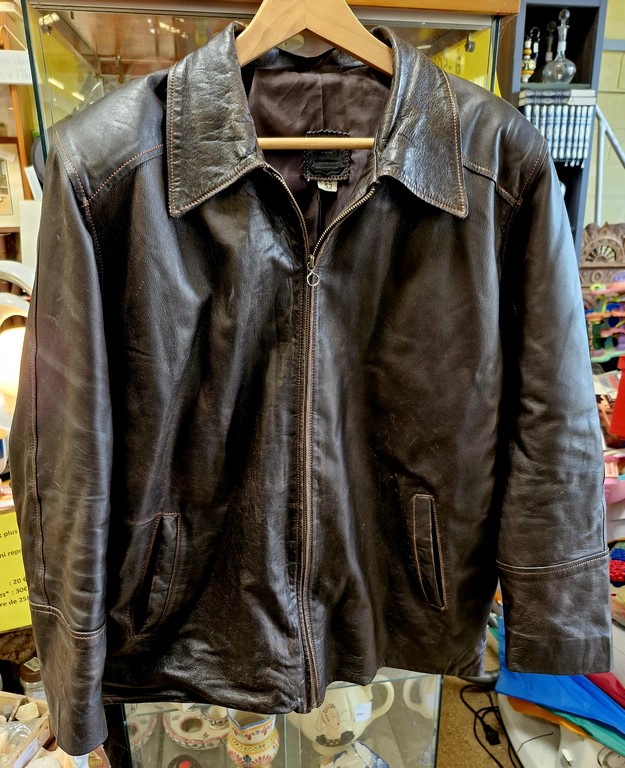 Veste en cuir