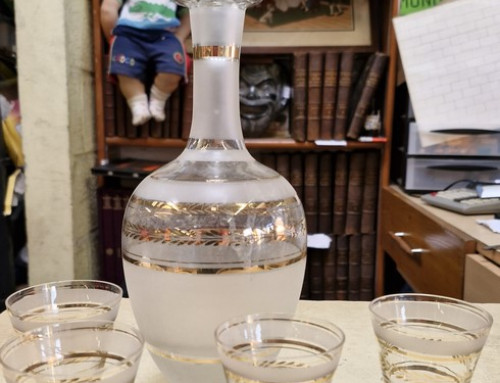 Service à liqueur en verre
