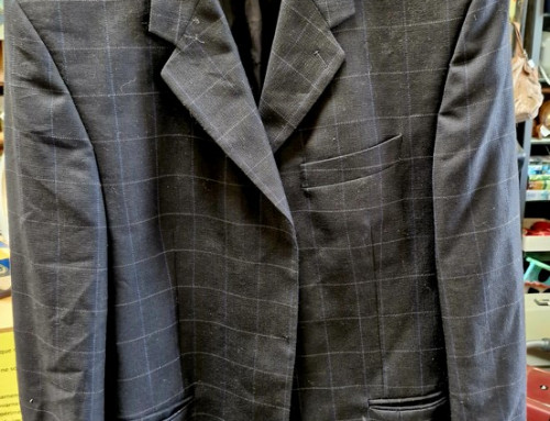 Veste grise en laine