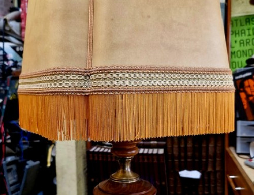 Lampe rustique