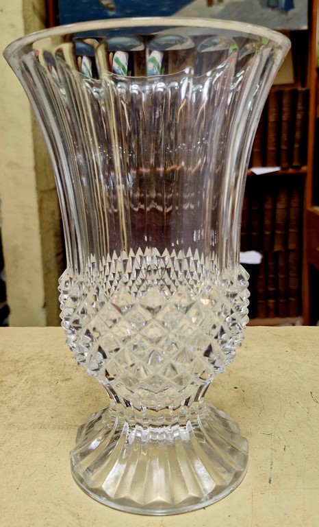 Vase en cristal