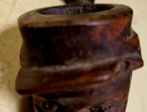 Pipe sculptée