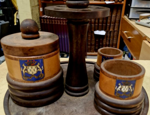 Set fumeur breton en bois