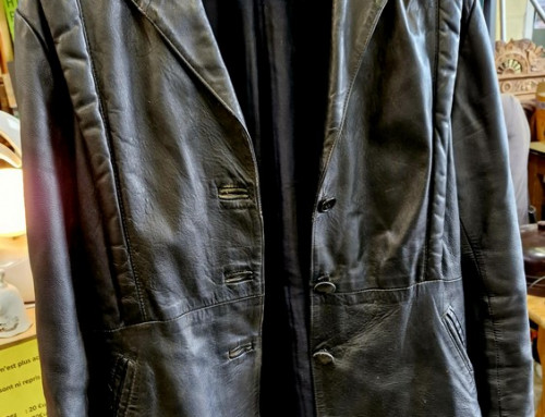 Veste en cuir