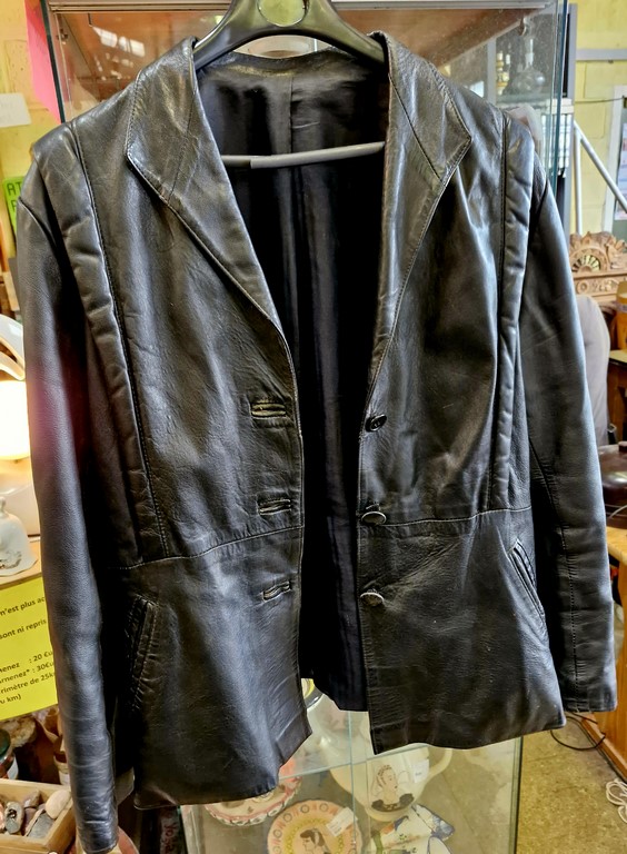 Veste en cuir