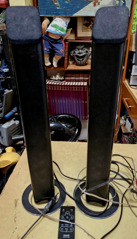 Paire d'enceintes amplifiées