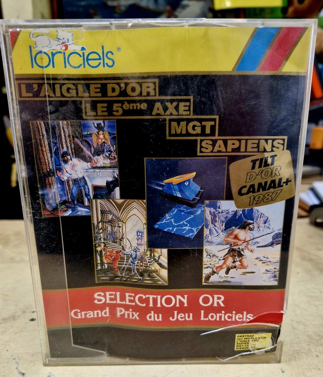Logiciels de jeux sur disquettes pour AMSTRAD