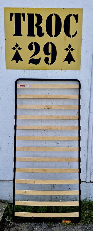 Sommier cadre lattes 90 x 190