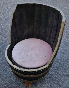 Fauteuil barrique