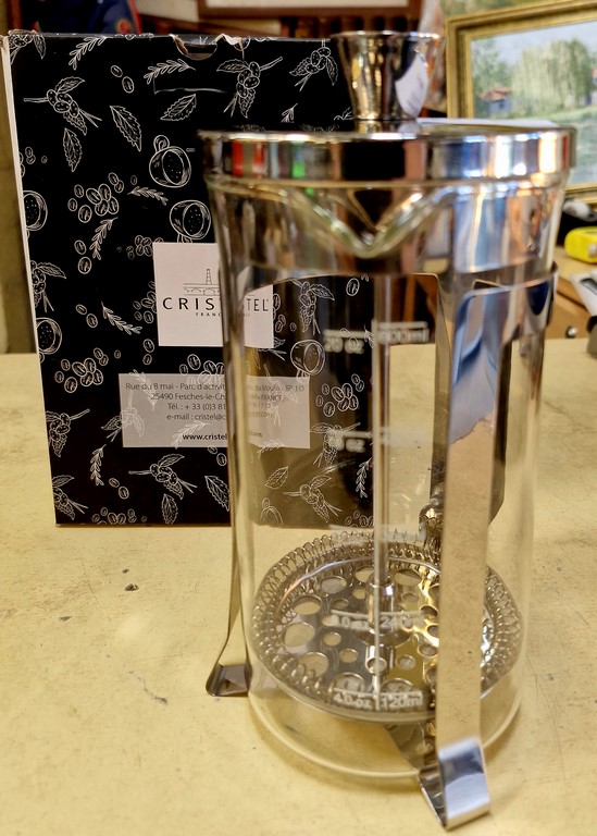 Cafetière à poussoir CRISTEL 5 tasses