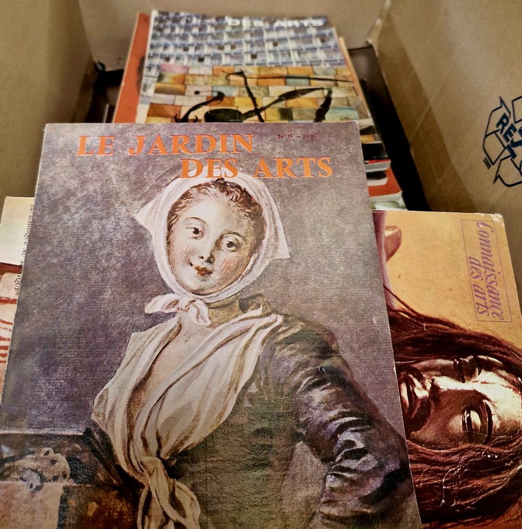 Lot important de revues "Le Jardins des Arts"
