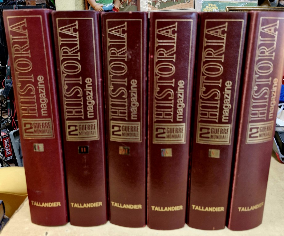 Reliures Historia Magazine "2nde Guerre Mondiale" en 6 volumes