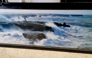 Grand cadre "Belle Ile En Mer les Poulains" par Plisson