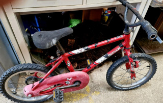 Vélo enfant rouge décathlon