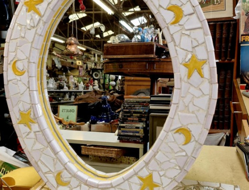 Miroir coiffeuse de toilette