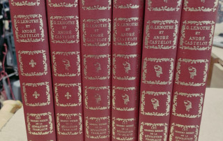 Livres sur la Révolution en 6 volumes par Castelot