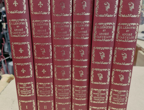 Livres sur la Révolution en 6 volumes par Castelot