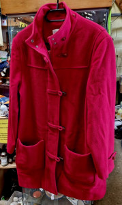 Kabig rouge en laine