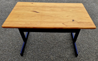 Bureau enfant bois et métal