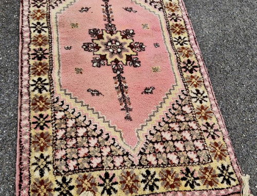 Tapis marocain fait main en laine