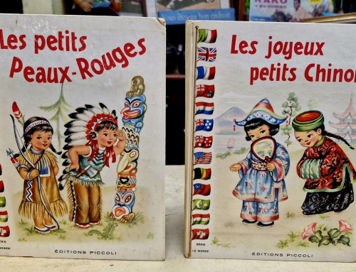 Livres « Les joyeux petits chinois » et « Les petits peaux-rouges » aux éditions Piccoli de 1949