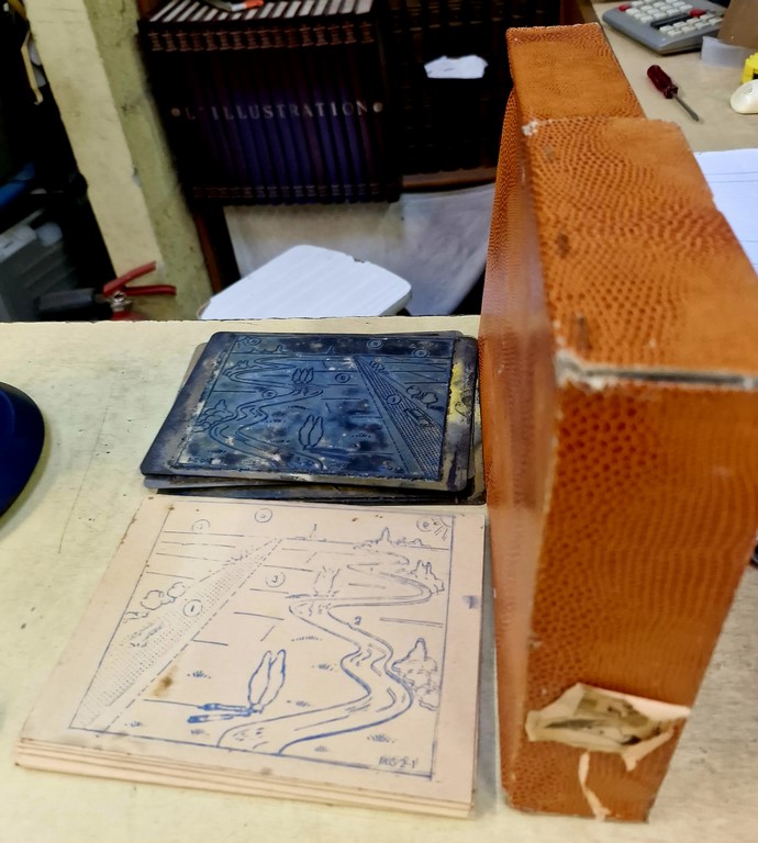 Tampons éducatifs de géographie en coffret