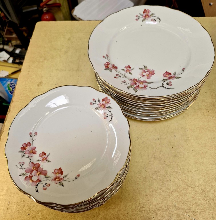 Lot d'assiettes porcelaine Royal