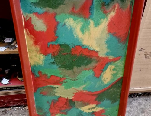 Grand plateau de service