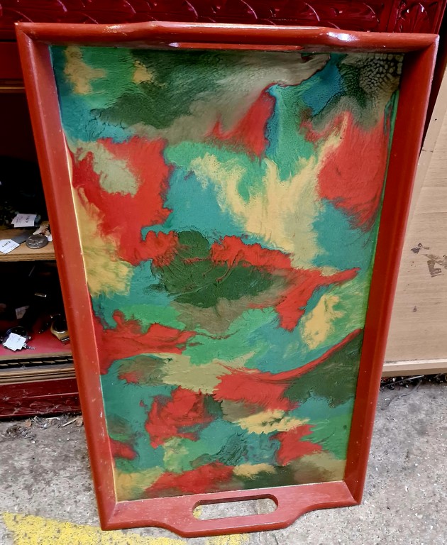 Grand plateau de service