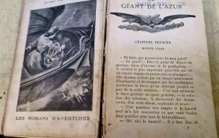 Livre "Le Géant de l'Azur" par André LAURIE illustrations Georges ROUX
