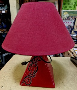 Lampe rouge