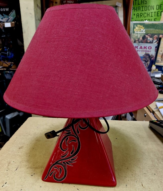 Lampe rouge