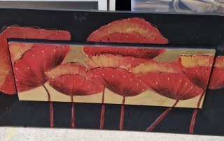 Grand cadre "Coquelicots"