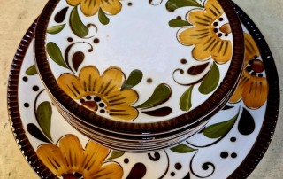 Service à gâteaux BOCH motif Argenteuil