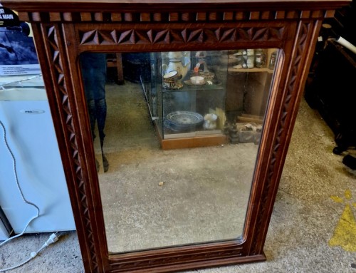 Grand miroir dessus de cheminée