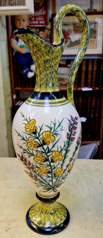 Aiguière Henriot motif "Genêts"