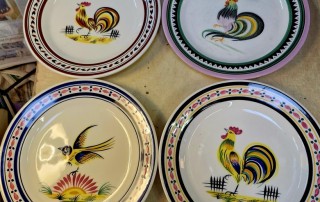 Assiette ancienne de Coq Henriot