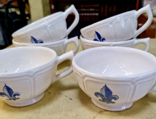 Bolées Henriot « Fleur de Lys » x 6