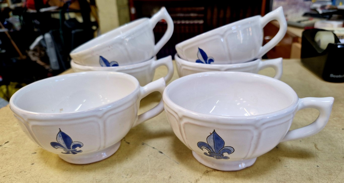 Bolées Henriot "Fleur de Lys" x 6