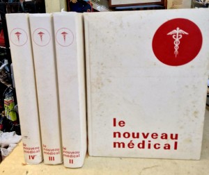 Encyclopédie "Le Nouveau Médical" en 4 volumes