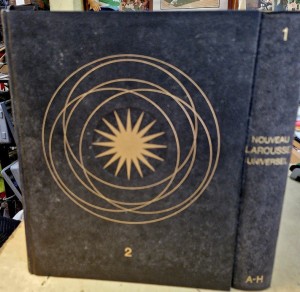 Larousse Universel 2 volumes de 1969