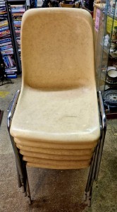 Ensemble de 6 chaises vintages