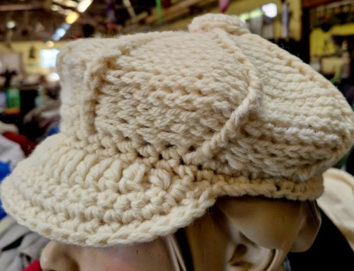 Casquette vintage en laine