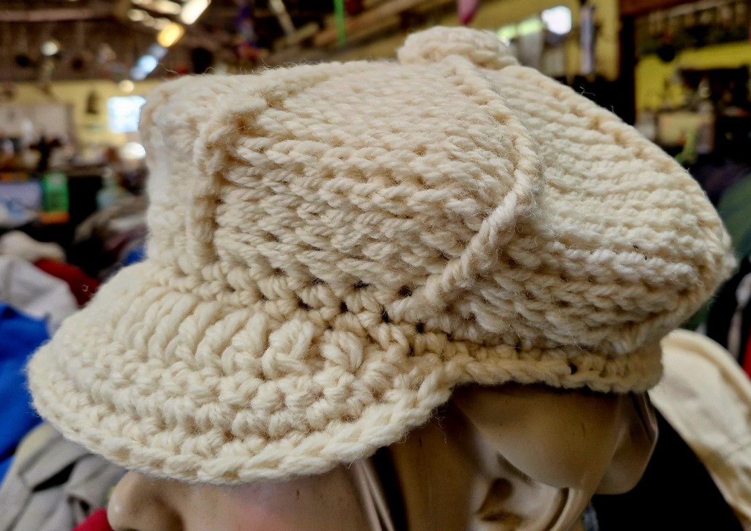 Casquette vintage en laine