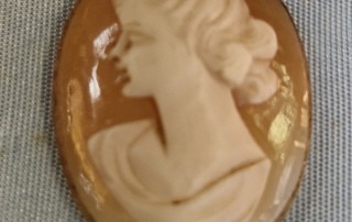 Camée à monter sur pendentif