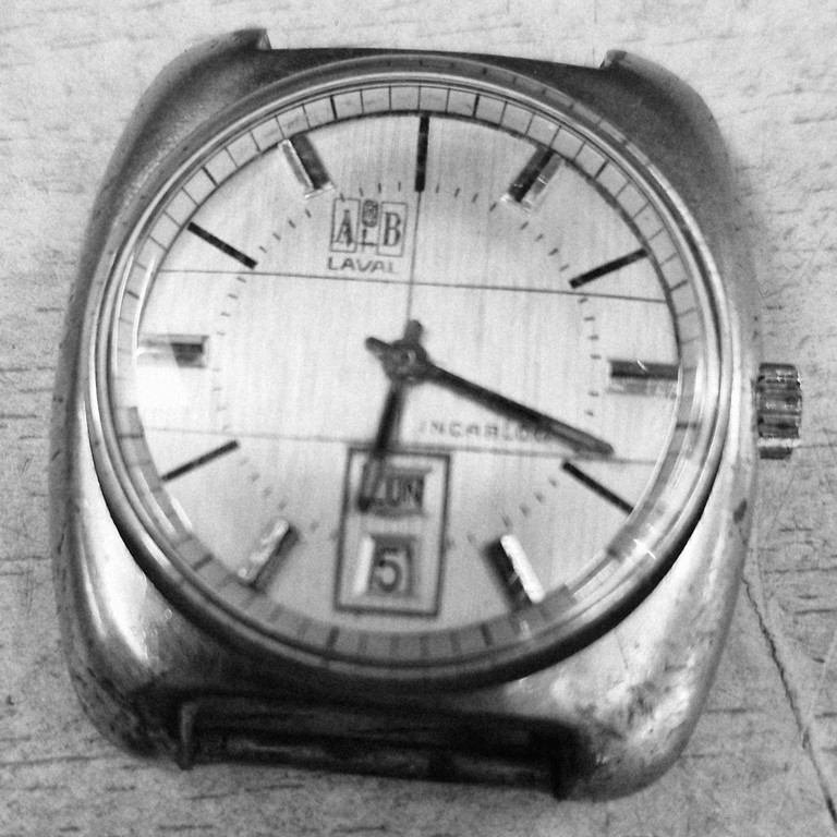 Montre vintage LAVAL A-B sans son bracelet