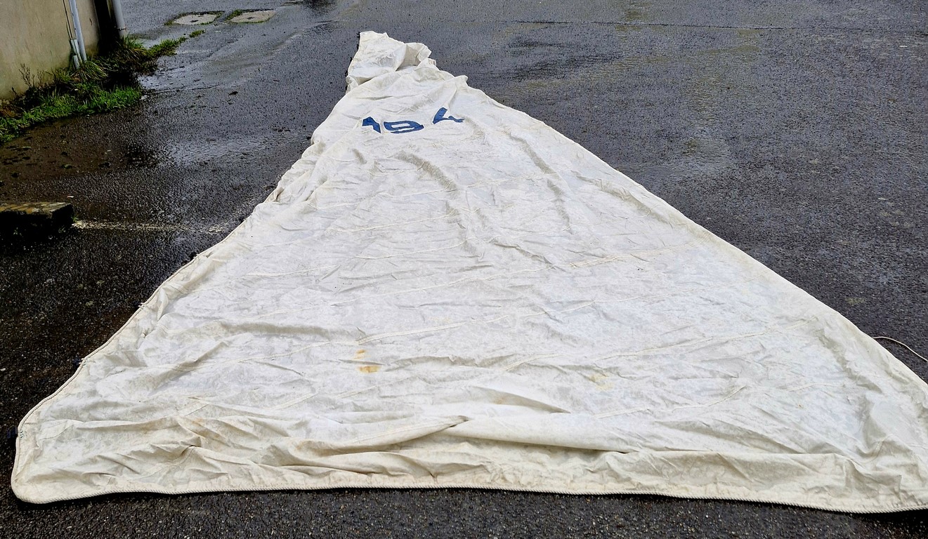 Grand voile de bateau