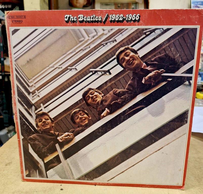 Double 33t Beatlles Rouge